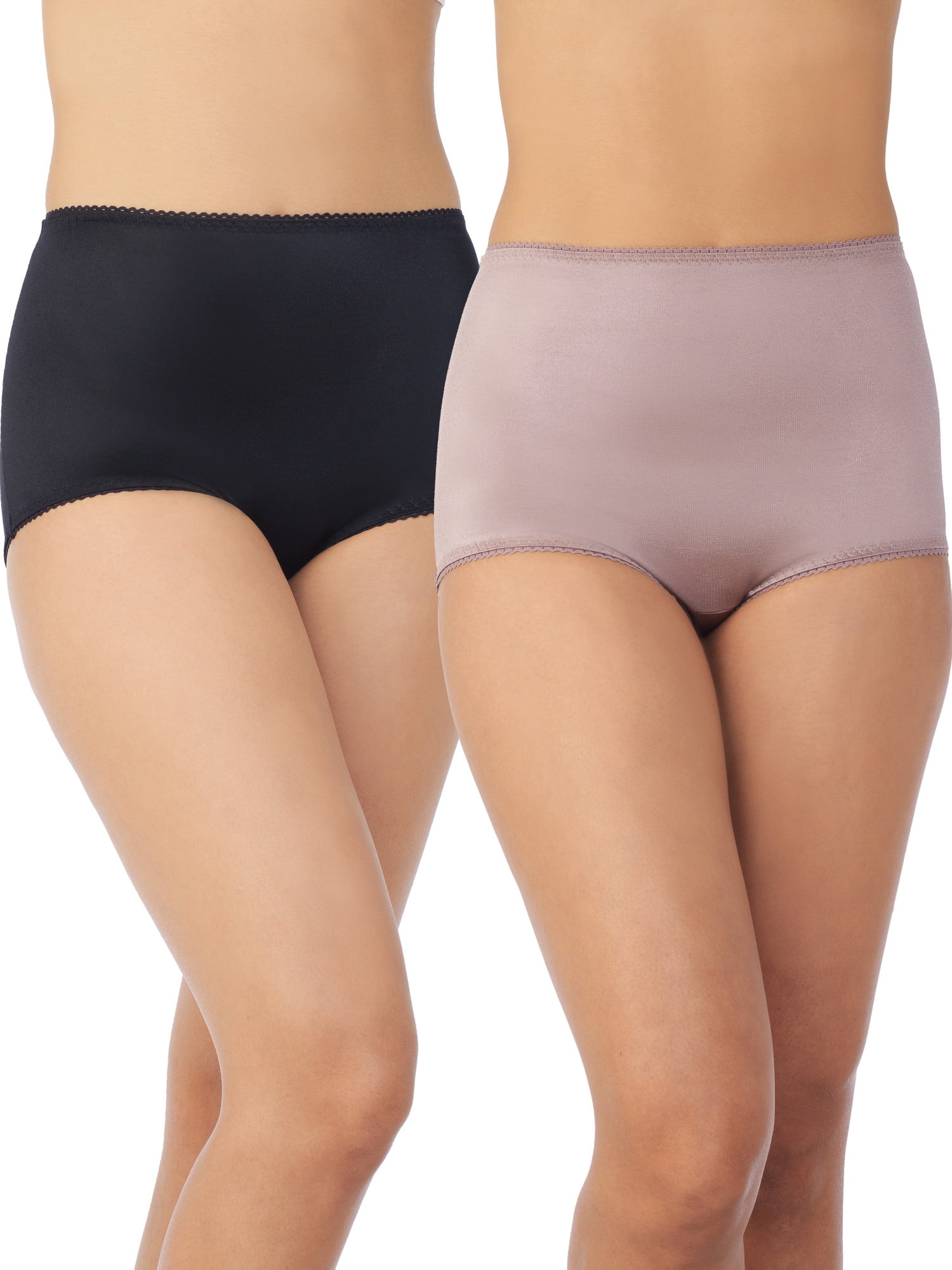 Vassarette Vassarette Women's Undershapers Light Control Briefs, 2