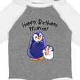 thumbnail image 4 of Inktastic Happy Birthday, Mama Cute Penguins Boys or Girls Long Sleeve Baby Bodysuit, 4 of 5