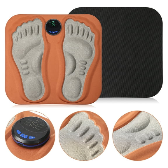 Foot Massage Mat with 6 Modes & 15 Intensity Levels – Portable 3D Foot Massager