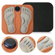 EMS Foot Massager Neuropathy Mat - Electric Feet Massage Machine: Pulse Acupoints Bioelectric Plantar Fasciitis Massage,USB Portable Rechargeable for Men Women Orange
