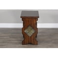 thumbnail image 7 of Sunny Designs Santa Fe 25" Traditional Wood Magazine Table in Dark Chocolate, 7 of 7