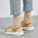 thumbnail image 4 of Nuevas sandalias de boca de pez, sandalias deportivas de cuña voladora de gran tamaño para mujer, sandalias informales de suela gruesa para mujer Wmkox8yii  nm2042, 4 of 9
