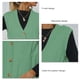 thumbnail image 4 of Chaleco de suéter con cuello en V, suéter de cuello en V para mujer, suéter de punto trenzado, camiseta sin mangas con cierre de botones, chaleco de suéter de calidad profesional, 4 of 5