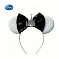 thumbnail image 3 of 1pc Disney Character Minnies Ears Decorative Head Band Glitter Sequin Bowknot Hair Hoop For Women, 3 of 11