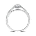 thumbnail image 4 of Everly Women's Diamond 14K White Gold Engagement Ring, 4 of 6
