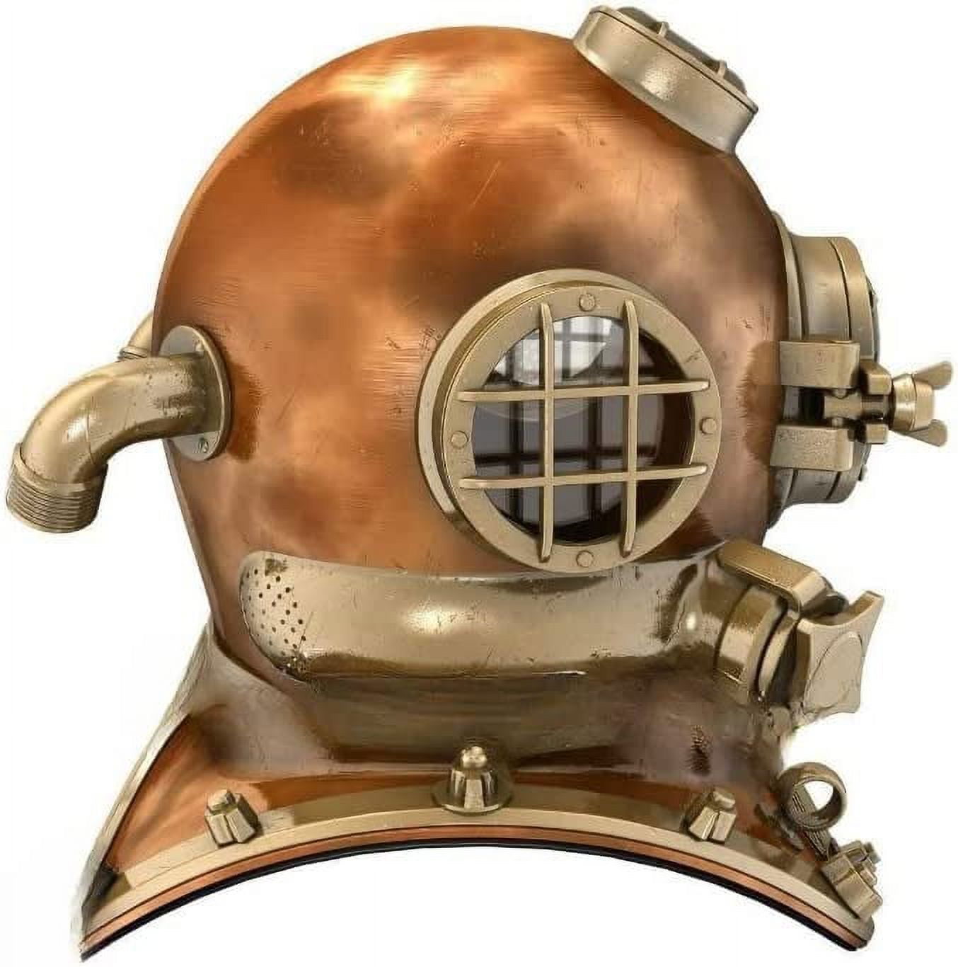 Antique Diving Helmet Coin Bank - Miniature Nautical Decor & Piggy Bank