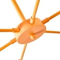 thumbnail image 3 of angelo:HOME Lane 6 Light Chandelier in Vintage Orange, 3 of 3