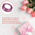 thumbnail image 3 of Gift Wrap Ribbon Wedding Clothes Making Supply Multi-color DIY Craft Accessories Festival Fabric Polyester Ribbons Box Ornaments Middle Purple 107, 3 of 7