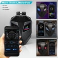 thumbnail image 3 of Mochila para motocicleta Crelander LED Knight impermeable de 19", 3 of 9