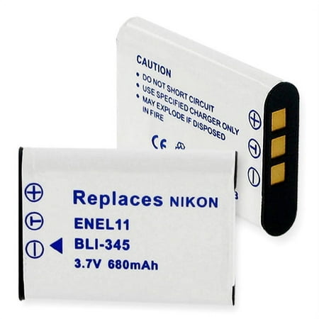 Image of NIKON EN-EL11 LI-ION 680mAh battery + FREE SHIPPING
