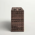thumbnail image 2 of Espresso-hued Resin Wicker | Suitable for Garden & Outdoor Use | Rust-resistant Frame for Longevity, 2 of 3