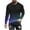 Mens Shirts Black, variant on S-4X Big & Tall T Shirts for Men Plus Size Long Sleeve Crewneck T-Shirts Mens Casual Stripe Printed Pullover Slim-Fit Basic Athletic Workout Tees Tops