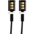 thumbnail image 1 of HAHDAXIA License Plate Light, 2x 12V Universal Car Car Motorcycle LED Waterproof License Number Plate Screw Bolt Light Lamp (White LED), 1 of 7