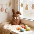 thumbnail image 5 of Mini 6-inch Easter Cute Bunny Pillow Plush, Super Soft Rabbit Toy Cushion for Sofa Bed, Cozy Cotton Stuffed Bunny Doll for Spring Home Decor, Kids Comfort Pillow Gift, 5 of 6