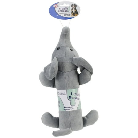 UPC: 0077234043394 | Ethical Pet 4339 Soft Plush Squeaky Dog Toy  Bottle Inside Assorted Characters – Quantity 1