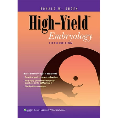 High-Yield Embryology [Paperback - Used]