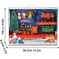 thumbnail image 3 of Juego de tren navideño ZHAOCHENG para debajo del árbol con luz y efectos de sonido, 3 of 4