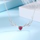 thumbnail image 3 of Collar de plata de ley con forma de cuerno de alce para mujer, cadena con colgante de cuerno de alce, accesorios de joyería para niñas, regalo JM, 3 of 5
