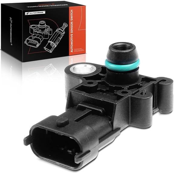 A-Premium Manifold Absolute Pressure Map Sensor Compatible with Buick Regal Cadillac Escalade Chevrolet Camaro Corvette Avalanche Malibu Tahoe GMC Canyon Envoy Yukon H2