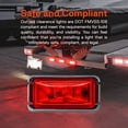 thumbnail image 2 of [4 unidades Luz Marcadora LED para Trailer Online 2,5'' LED Rojo IP67], 2 of 8