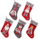 thumbnail image 2 of Calcetín de Navidad grande sin rostro para hombre decoración navideña bosque nórdico muñeco calcetín rojo bolsa de regalo estilo E ANGGREK  Otros, 2 of 8