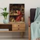 thumbnail image 5 of Qisvanset Orange Tabby Cat Canvas Print 12x16 Inch Bedroom Decor, 5 of 8