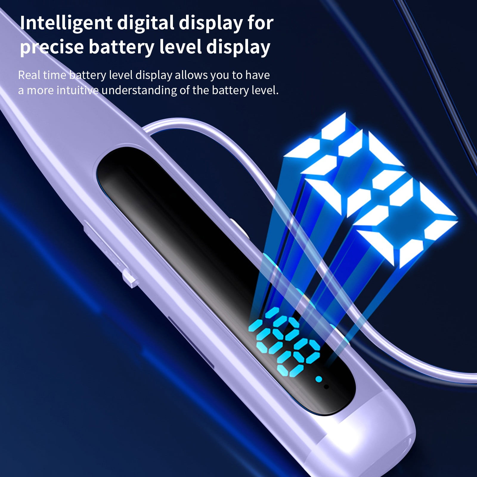 Liberty 4 Pro by Ruroz, Noise Cancelling Wireless Earbuds, 7-Sensor and Real-Time Adaptive Noise Cancelling, 2鑴?Faster Charging, Studio-Level Hi-Fi Music, Clear Calls with 6 Mics and AI - Purple