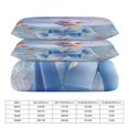 thumbnail image 2 of Frozen Ensemble de Lit Réversible 3 Pcs pour Lit Jumeau - Comprend 1 Couette Réversible et 2 Taies d'Oreiller - Microfibre Résistante à la Décoloration - Draps de Lit, 2 of 5