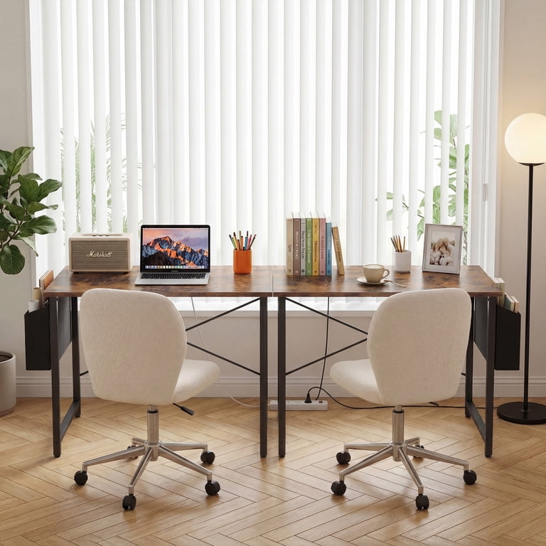EDX 31-Inch Student Desk, Rustic Brown photo 6