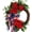 F, variant on NIETEIN 18” Patriotic Wreath for 4th of July, Summer Outdoor Decor (G)