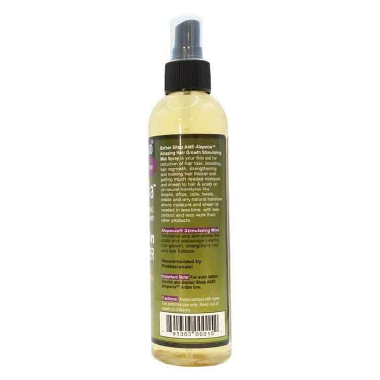 Barber Shop Aid Alopecia Leave-In Conditioner Spray, 8 Oz, Hair