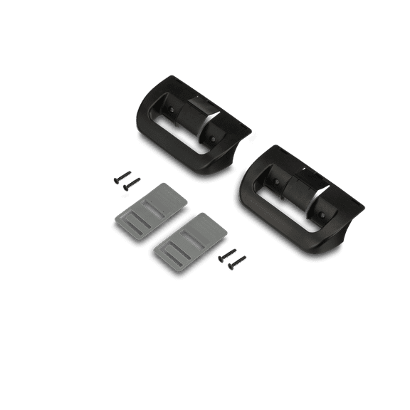 Dometic 38511740311 Refrigerator Black Door Handle Combo Kit