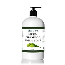 Neem Scalp Shampoo - 16 oz, Pure Organic Neem for Hair Growth & Dandruff Relief, Available in 3 Sizes, Best Value