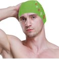 thumbnail image 3 of FYBTO Swimming Cap Flowers Bird Ancient Mexico Style Unisex Adult FYBTO Polyester, 3 of 4