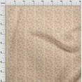 thumbnail image 4 of oneOone Viscose Chiffon Light Peach Fabric Baroque Craft Projects Decor Fabric Printed By The Yard 42 Inch Wide, 4 of 4