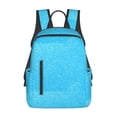 thumbnail image 1 of Disketp Sky Blue Glitter Mochila Ligera e Impermeable, Mochila de Día Resistente para Viajes, Senderismo y Uso Diario para Hombre y Mujer, 1 of 7