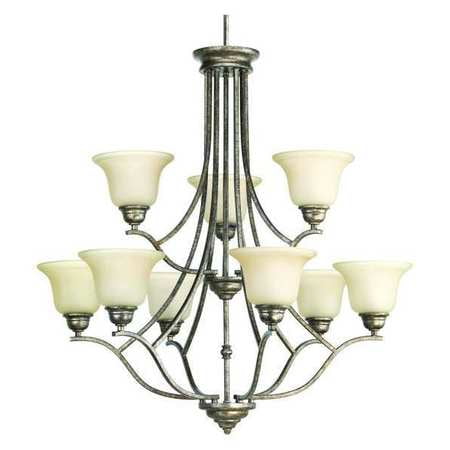 Spirit Collection Nine-Light, Two-Tier Chandelier