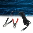 thumbnail image 4 of Battery Charger Cable, Batteries Charging Line 12V-24V PVC Plastic  Contact 1.5 Meters  For Adapter, 4 of 8