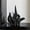 Black, variant on 3D Printed Octopus Tentacles Creative Gothic Octopus Desktop Decoration DIY 52mm Cool Style INS Home Decoration