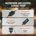 thumbnail image 4 of Lavadora de vidrio VEVOR Electric Commercial con 5 cepillos, 1200 tazas/h, 4 of 9