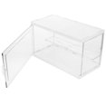 thumbnail image 2 of Countertop Display Box 2-layer Clear Display Case for Small Action Figures Dolls, 2 of 8