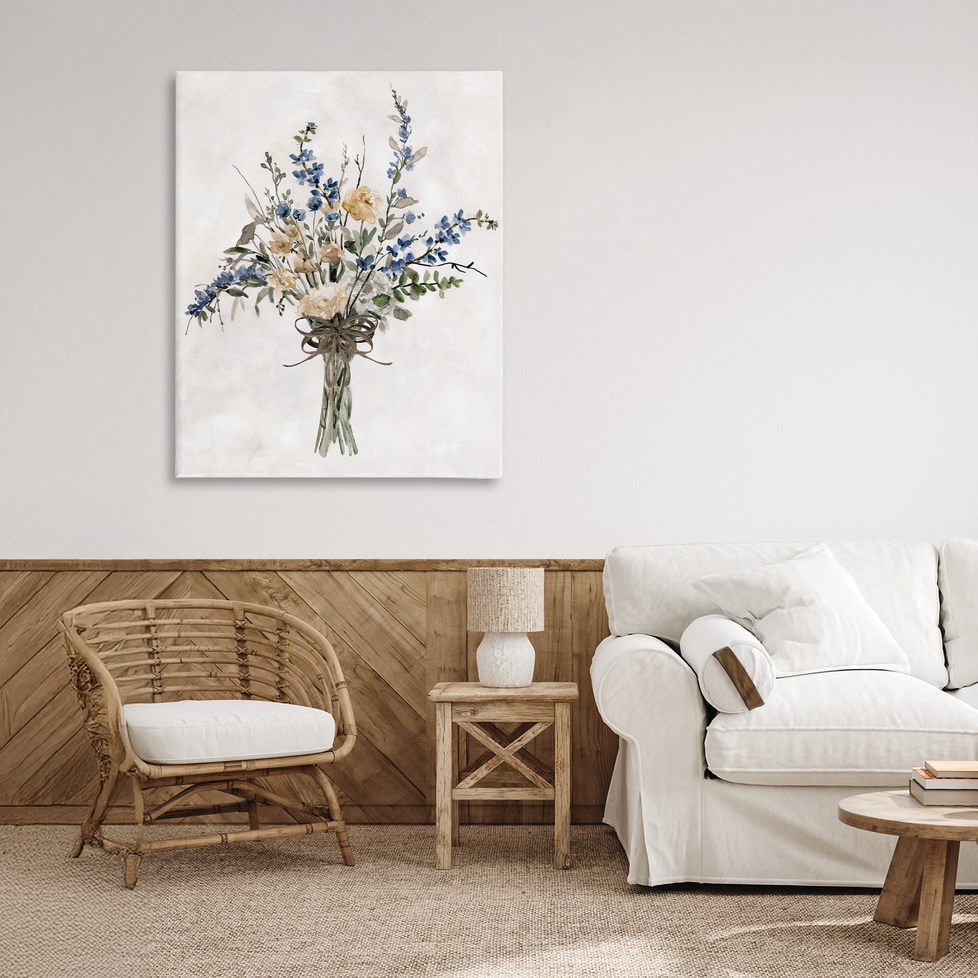 Stupell Industries Subdued Flower Bushel Canvas Wall Art, design by Carol Robinson