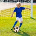 thumbnail image 5 of Unique Bargains Solo Soccer Training Ball Net, Football Practice Net Fits Ball Size 3, 4, 5, Yellow, Black 2Pcs, 5 of 5