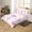 White Hotpink, variant on Erosebridal Cartoon Corgi Comforter Cover Queen,Kawaii Bow Bedding Sets Queen Size,Love Heart Duvet Cover Queen,Breathable Kids Bedroom Decor(No Comforter),Reversible,3 Pieces