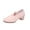 Pink, variant on Women's Latin Dance Shoes With Rubber Soles Suitable For Adult Dance Practice Plus Size Fall And Winter Style Trendy Mid-Heel Shoes Ballet Flats