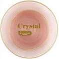 thumbnail image 6 of 64 Pieces Crystal Design Plastic Plates Combo Pack 7 inch and 10 inch Gold Rim Elegant Disposable Plates, Transparent Pink, 6 of 6