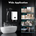 thumbnail image 4 of 4500W Whole House Electric Tankless Instant Water Heater with Shower Head 110V, 4 of 12