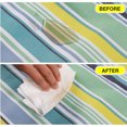 thumbnail image 6 of REDCAMP Extra Large Picnic Blanket Waterproof Sandproof, Durable Oxford Foldable Picnic Mat Outdoor Blanket for Lawn Park Beach Travel, Portable with Tote Bag, Blue Green Yellow, 6 of 8