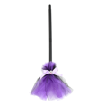 thumbnail image 1 of Miangastore Stage Performance Prop Broom Shape Purple Plastic 1Set 34In, 1 of 8