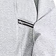 thumbnail image 4 of MHFRRA Sudadera con Capucha y Cremallera para Hombre, Estilo Urbano, Holgada, Informal, para Uso Diario y Comodidad Gris claro, 4 of 5